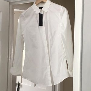 Scallop collar Riley shirt